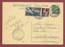 Cartolina postale storia usato  Biella