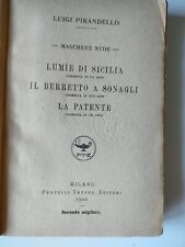 Tre commedie pirandello usato  Arezzo