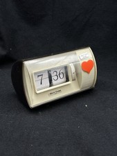 Vintage 1970s RHYTHM Flip Clock Alarm Japan No.16505 Antique Retro comprar usado  Enviando para Brazil
