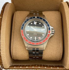 Yema Superman Heritage GMT Pepsi 39mm relógio pulseira de aço comprar usado  Enviando para Brazil