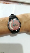 1989 RELÓGIO VINTAGE S W A T C H Boa CORRIDA, mostrador colorido Salomon, bem usado, raro, usado comprar usado  Enviando para Brazil