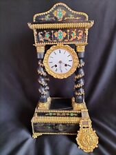 Pendule portique bois d'occasion  Luçon