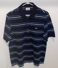 Lacoste striped polo for sale  USA