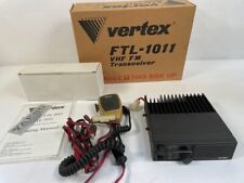Transceptor Vertex FTL-1011 VHF FM com microfone Vertex Yaesu MH25A8J, usado comprar usado  Enviando para Brazil