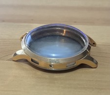 Caixa de cronógrafo Landeron 48 folheada a ouro muito bom estado, usado comprar usado Caixa de cronógrafo Landeron 48 folheada a ouro muito bom estado, usado comprar usado  Enviando para Brazil