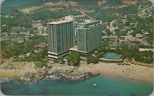 1973 Hotel El Presidente Acapulco Gro. Cartão postal México Pool Towers UNP 11129.3, usado comprar usado  Enviando para Brazil