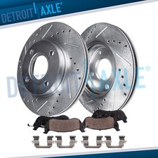 Pastilhas de freio rotores de freio a disco perfurados dianteiros 256 mm para Chevrolet Spark 2016-2021 comprar usado  Enviando para Brazil