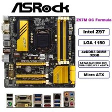 Asrock z97m formula for sale  LEICESTER