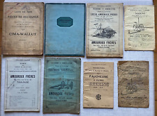 Lot catalogues machines d'occasion  Laragne-Montéglin