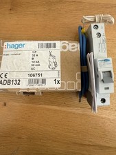 Hager 32a 30ma for sale  EXETER