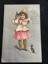 Vintage postcard cats for sale  Trumbull