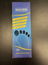 Palmilhas ortopédicas médicas Walk-Hero inserção de sapato suporte de arco masculino 6-6.5 comprar usado  Enviando para Brazil