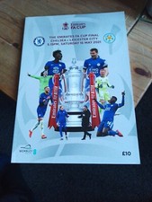 Cup final programme for sale  DUNBAR