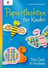 Papierflechten kinder deko gebraucht kaufen  Berlin