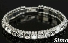 Bracciale donna tennis usato  Italia
