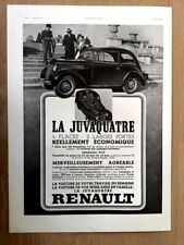 Publicité 1938 renault d'occasion  Bordeaux-