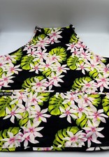 Avental Nani Island feito no Havaí com bolsos, design floral tropical, em excelente estado usado comprar usado Avental Nani Island feito no Havaí com bolsos, design floral tropical, em excelente estado usado comprar usado  Enviando para Brazil