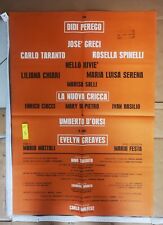 Manifesto originale cantanti usato  Viterbo