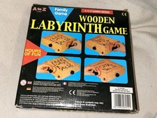 Boxed wooden labyrinth for sale  SPALDING