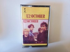 U2 October - Reissue Cassette Tape Argentina Pressing EXC Condition Bono Vox comprar usado  Enviando para Brazil