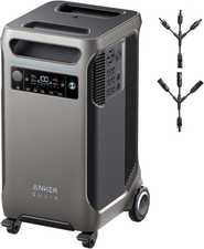 Estação de energia portátil Anker SOLIX F3800 3840Wh LiFePO4 gerador solar 6000W comprar usado  Enviando para Brazil