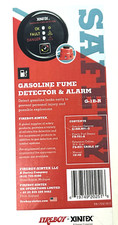 Fireboy-Xintex (G-1B-R) - Detector de fumaça e alarme de gasolina redondo preto marinho comprar usado  Enviando para Brazil