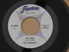 Usado, SAHARAS I'M FREE FENTON orig US GARAGE MOD BEAT DANCER  7" 45 comprar usado  Enviando para Brazil