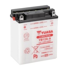 Batteria yuasa yb12a usato  Italia