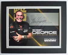 Bobby george signed for sale  WARRINGTON