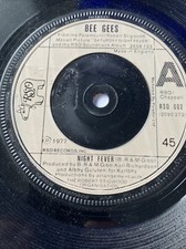 1978 BEE GEES 7" - NIGHT FEVER / DOWN THE ROAD - RSO 002 comprar usado  Enviando para Brazil