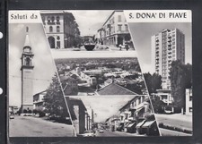 Cartolina saluti donà usato Cartolina saluti donà usato  Italia