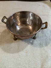 copper colander for sale  Winsted