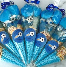 Personalised blue football for sale  BACUP