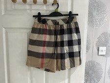 Burberry check swimming for sale  ARBROATH