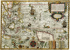 1598 spice map for sale  Clarkston