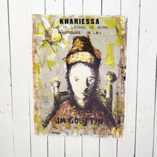Affiche originale exposition d'occasion  Theix