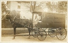 Cartão postal foto real IL Illinois Decatur Nanticoke PA entrega padaria RPPC 1912 comprar usado Cartão postal foto real IL Illinois Decatur Nanticoke PA entrega padaria RPPC 1912 comprar usado  Enviando para Brazil