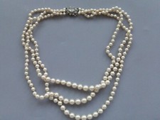 Collier ancien triple d'occasion  Annecy
