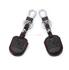 Bolsa Fob com Controle Remoto de Carro Preta 5 Botões Couro Ecológico Capa Chave de Carro Para Ford Mustang comprar usado  Enviando para Brazil