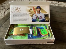 Luvas de rebatida grandes juvenis limitadas Francisco Lindor Franklin “Big Green Apple” comprar usado  Enviando para Brazil