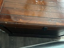 Wooden chest trunk for sale  KILWINNING
