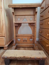 wooden pew for sale  LONDON