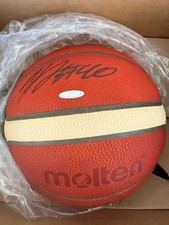 Basquete fundido FIBA de couro oficial assinado por Keldon Johnson - Deck superior comprar usado Basquete fundido FIBA de couro oficial assinado por Keldon Johnson - Deck superior comprar usado  Enviando para Brazil