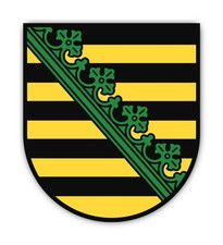 Wappen deutschland sachsen gebraucht kaufen  Deutschland