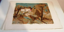 Gaston larrieu lithographie d'occasion  Saint-André-de-Cubzac