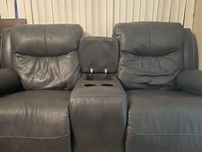 Loveseat sofa leather for sale  Livingston