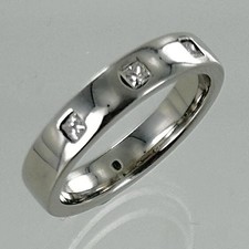 Bague platine diamant d'occasion  Paris XI
