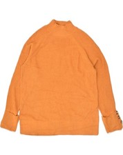 Suéter feminino Michael Kors gola tartaruga Reino Unido 16 grande laranja algodão AE24 comprar usado  Enviando para Brazil