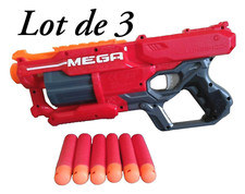 Lot blasters nerf d'occasion  Pontvallain