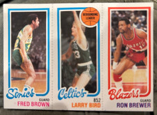 Larry bird topps usato  Spedire a Italy
